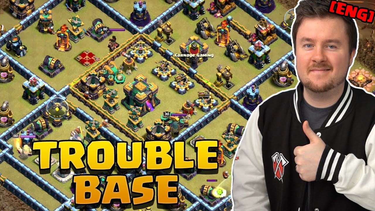QUEEN WALKERS struggled with this base | Queen Walkers vs Carnage Gaming | Clash of Clans English