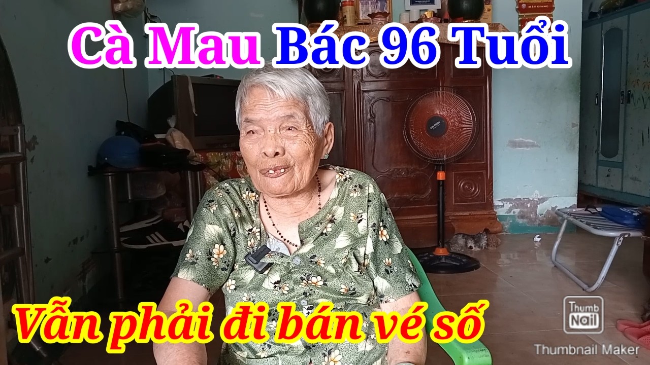 Tết Cà Mau Đến Tận Nhà Bác 96 Tuổi Bán Vé Số Và Bác Đi Bán Muối