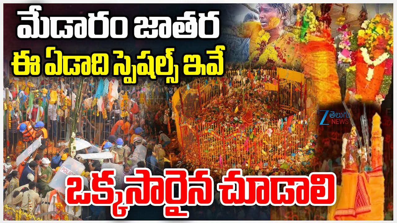 Medaram Jatara | Medaram Sammakka Sarakka Jatara 2026 | మేడారం జాతర ఈ ఏడాది స్పెషల్స్ ఇవే | ZEE