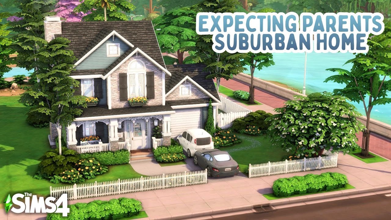 Загородный дом для будущих родителей🍼The Sims 4 Быстрая сборка || Без CC