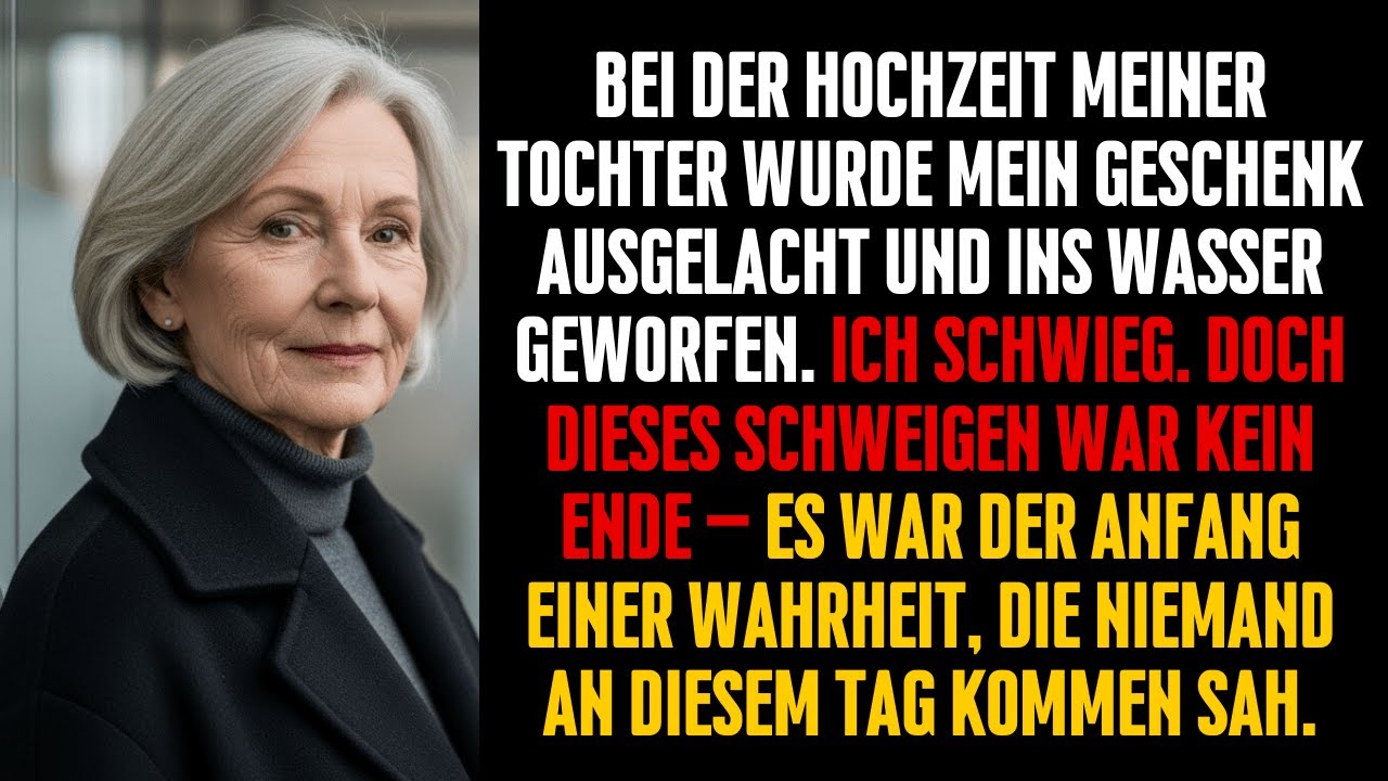 „Das ist doch wertlos“ – meine Tochter warf mein Geschenk ins Wasser… und alles änderte sich