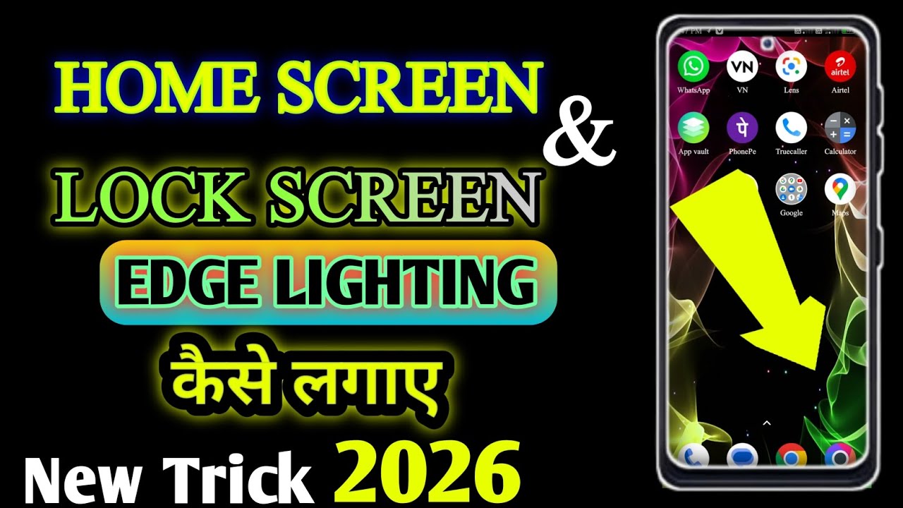 Notification light for all smartphone| edge notification light app |screen notification light app