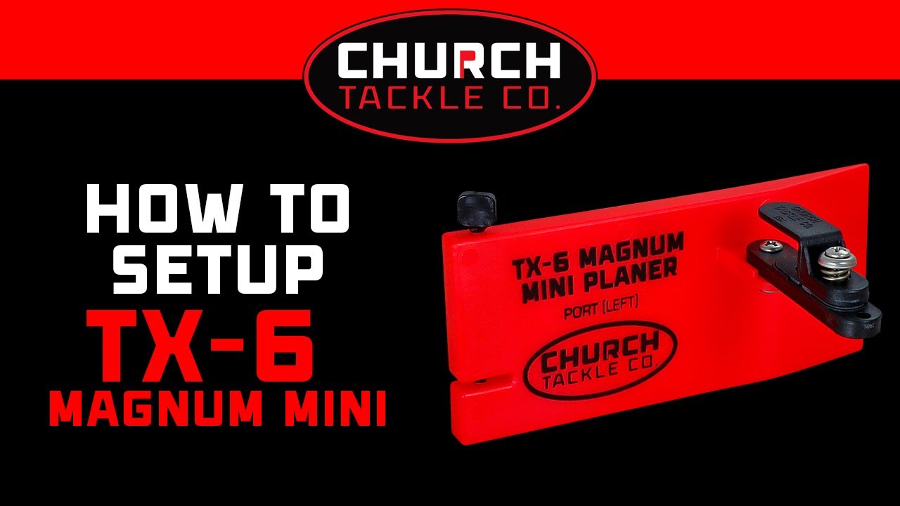 How To Assemble Your Church Tackle TX-6 Magnum Mini Planer Board. Detailed instructions with.