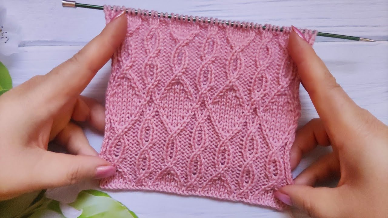 Cable Diamond Stitch | Zopf-Rautenmuster stricken | Punto Rombi con Trecce| Punto Rombos con Trenzas