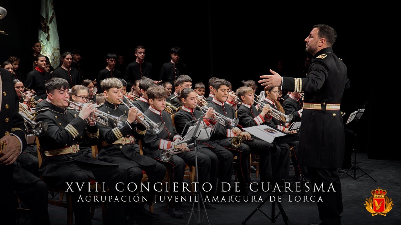 [4K] Concierto Completo Amargura Juvenil de Lorca | XVIII Concierto de Cuaresma 2024 | Teatro Guerra