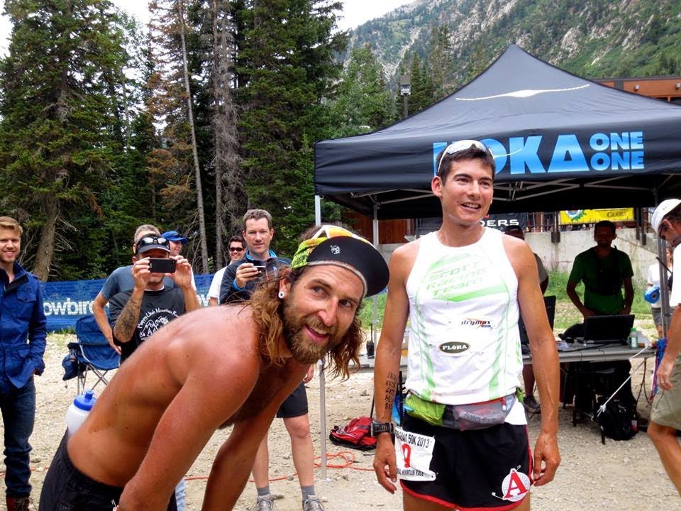 Speedgoat 50k with Sage Canaday, Anton Krupicka, Jason Schlarb, and Max King (2013)