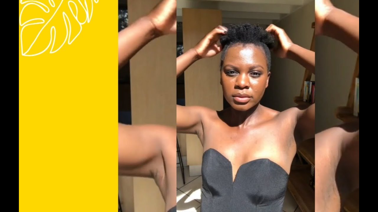 TEENY WEENY AFRO | Styling Short Natural 4C Hair | Natural Hair Tutorial