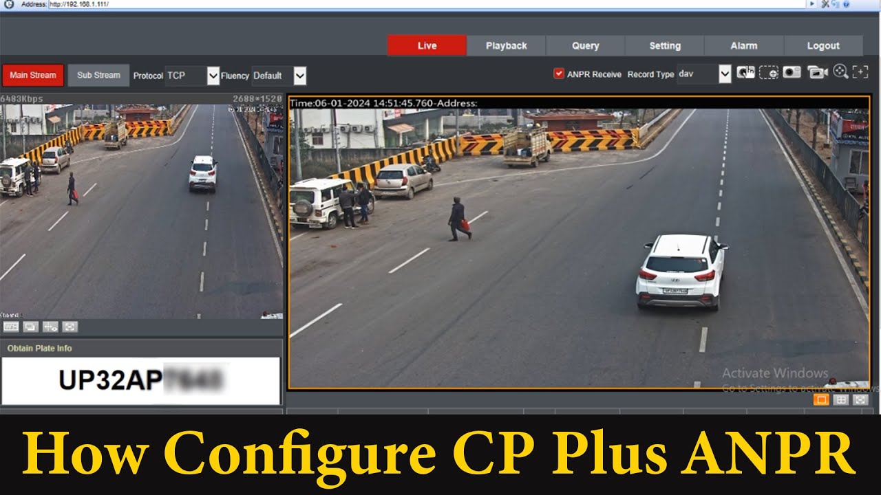 CP Plus ANPR Camera Configuration | ANPR Camera Full Setup