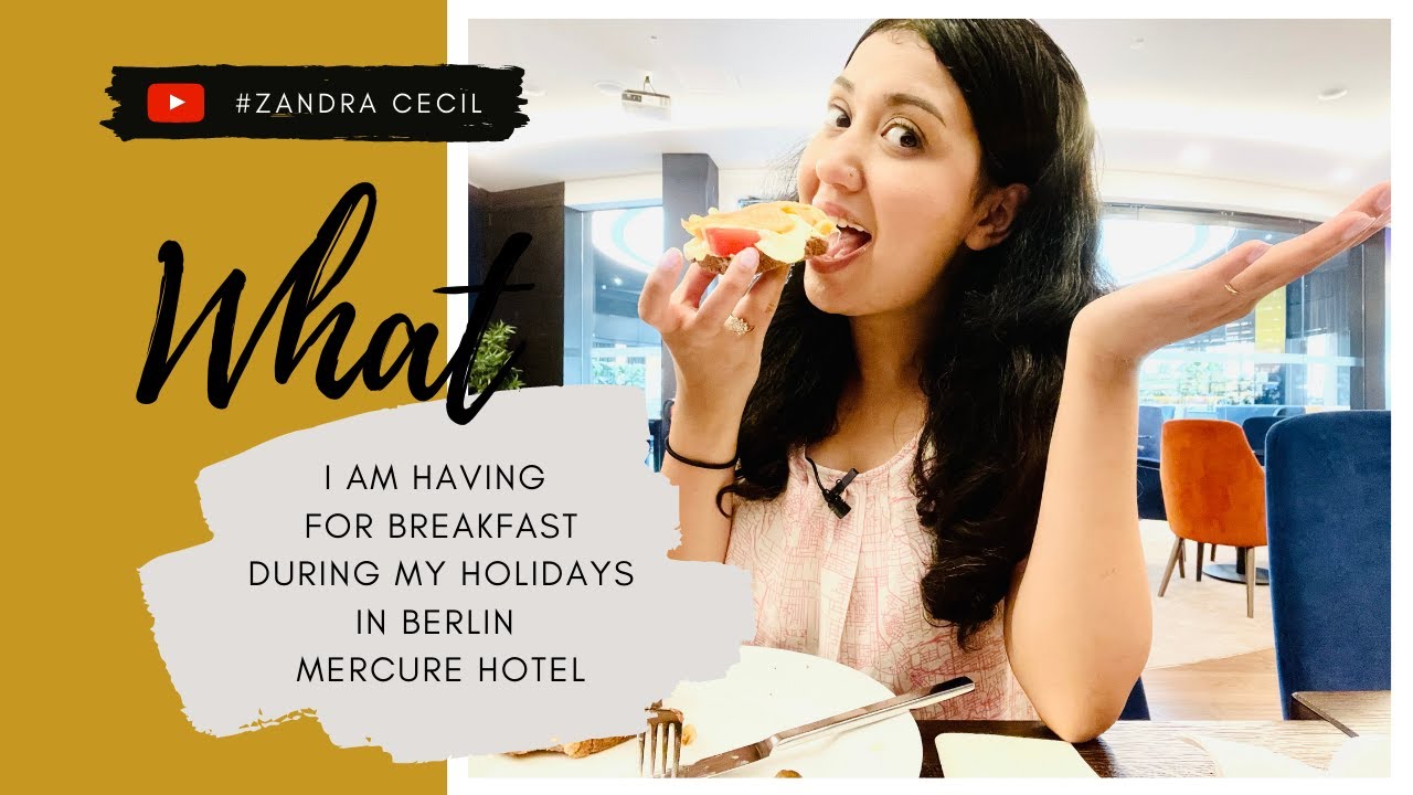 Guess what I am having for breakfast ? ☕️ | Mercure hotel MOA Berlin breakfast 🍳 vlog | Hindi Urdu