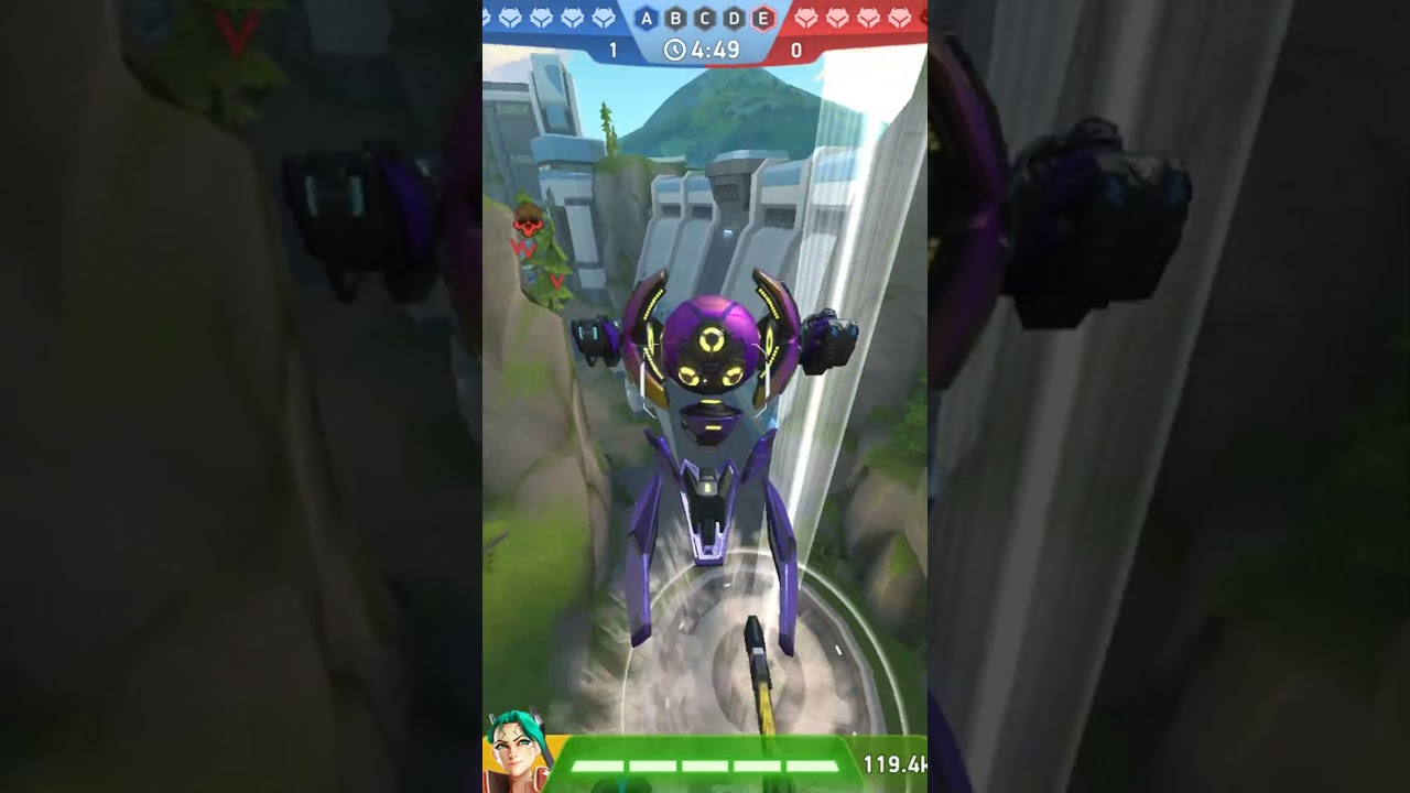 Surge flying! #short #mecharena