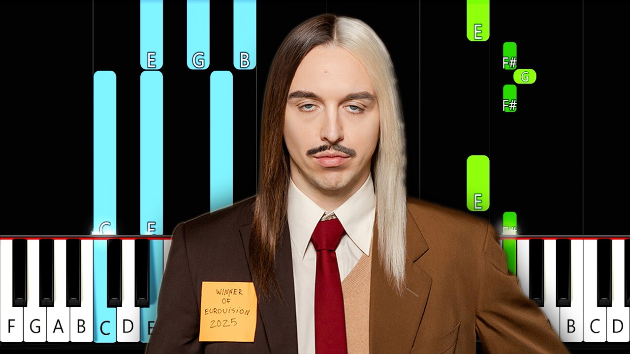 Tommy Cash - Espresso Macchiato - Piano Tutorial