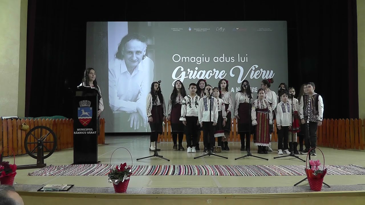 Centrul Cultural din Râmnicu Sărat - part IV - Omagiu adus poetului Grigore Vieru