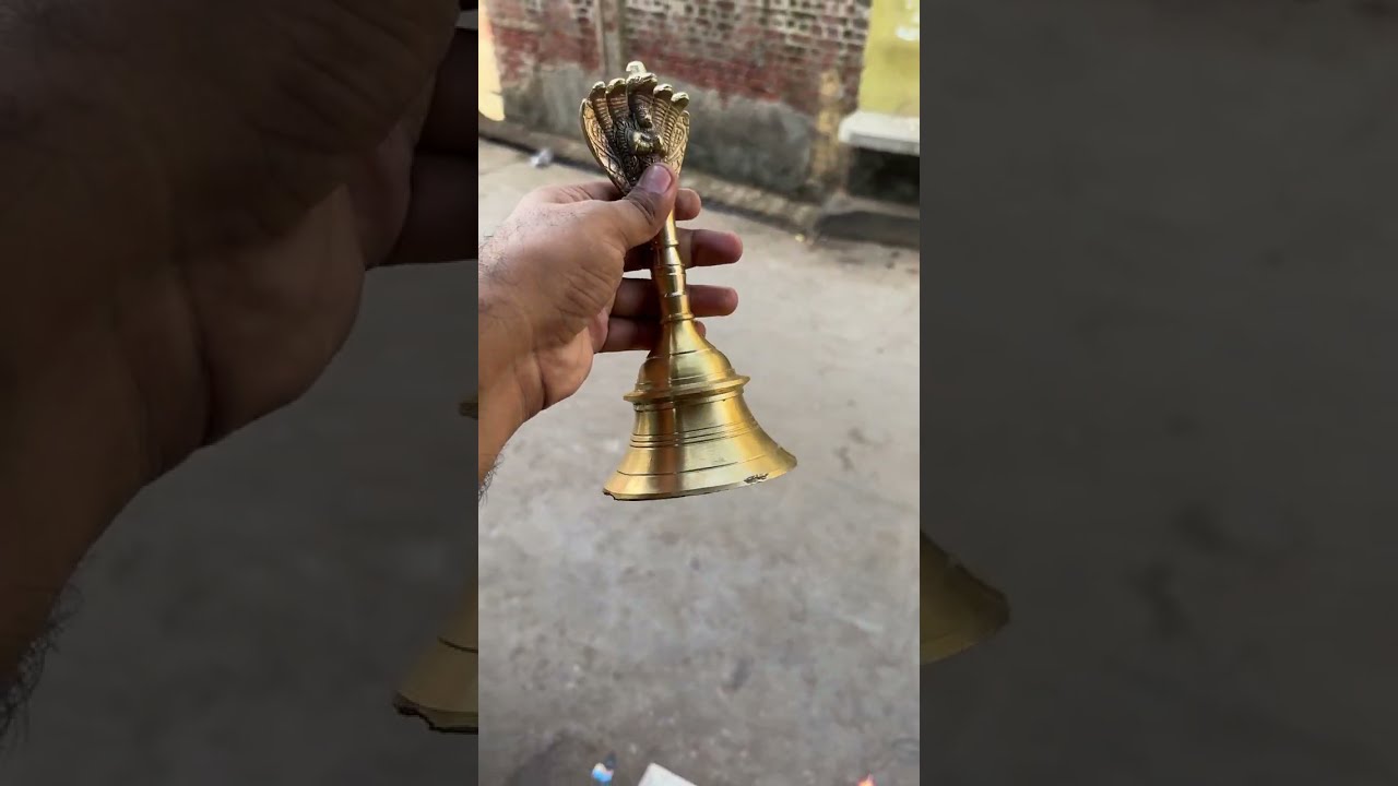 Mandir (मंदिर) Hand Brass Bell Making | Indian Street Food