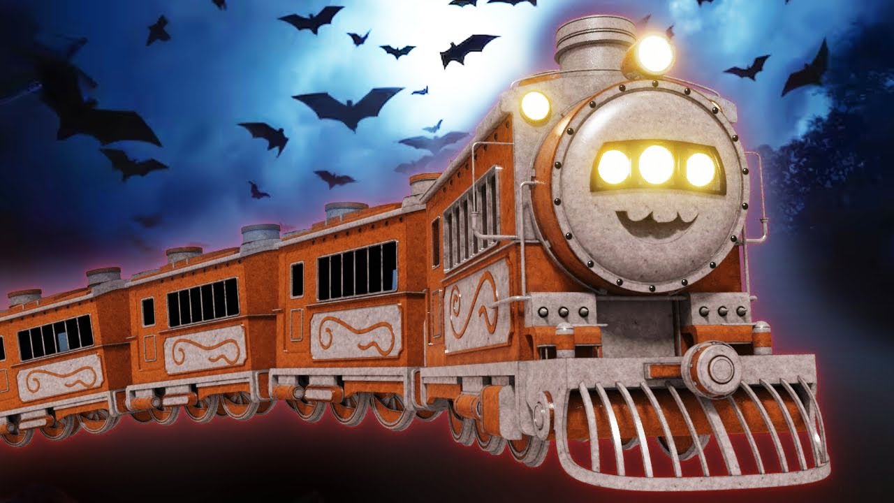 Halloween Train: Halloween Train Cartoon for Kids | Cartoon Cartoon