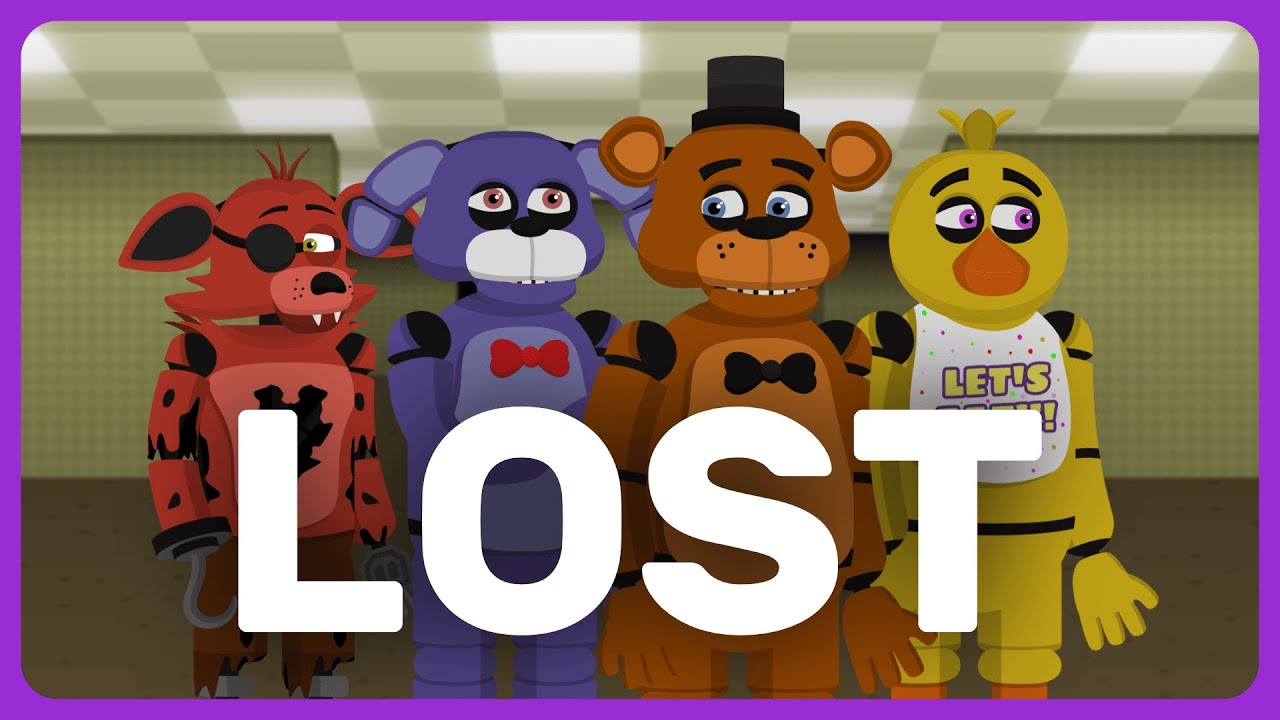 Freddy + Friends Get Lost in the Backrooms [FNAF 1 Animation]