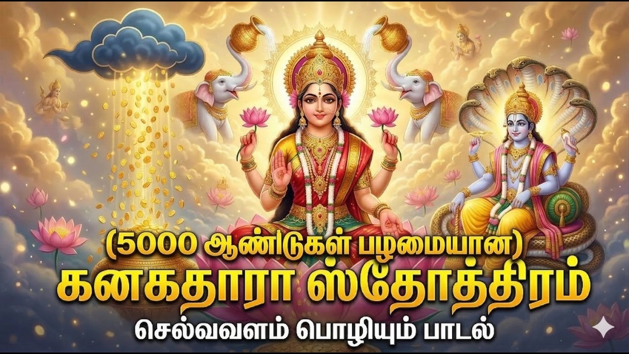 5000 ஆண்டுகள் பழமையான இந்த ரகசிய மந்திரம் கேட்டால் செல்வம் மழையாய் கொட்டும்! | Kanakadhara Stotram