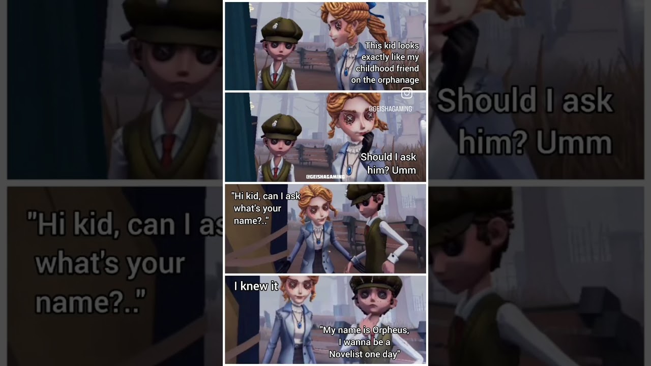 Conversation inside Alice's head *story by me #identityv