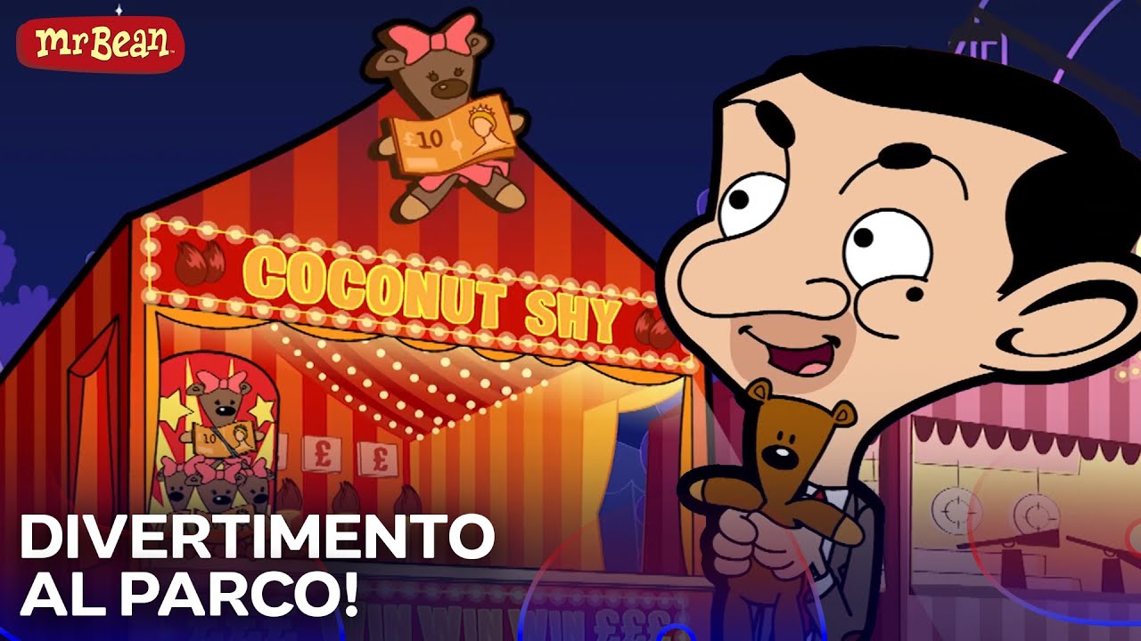 Bean e Teddy al Parco dei Divertimenti! | Mr Bean Italia - Season 2 Episode 4