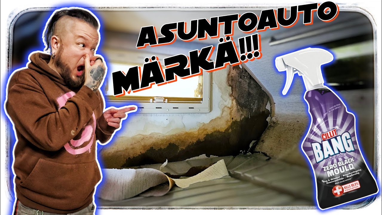 ASUNTOAUTONI ON MÄRKÄ!!! Homeenpoistoaine halvalla!