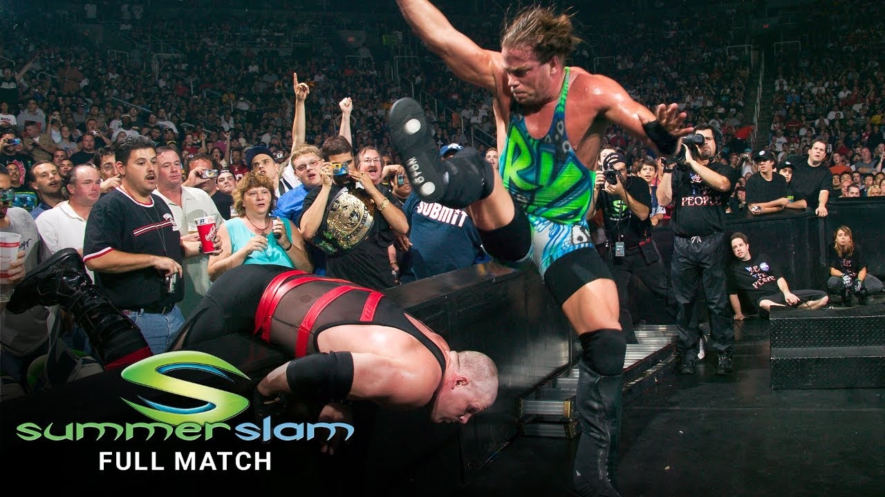 ПОЛНЫЙ МАТЧ — Роб Ван Дам против Кейна — Матч без правил: SummerSlam 2003