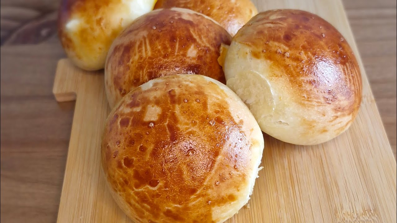 1 Şişe Soda ile Efsane Poğaça! Labneli Puf Poğaça Tarifi🥐 Soft & Fluffy Soda & Labneh Pogaca Recipe