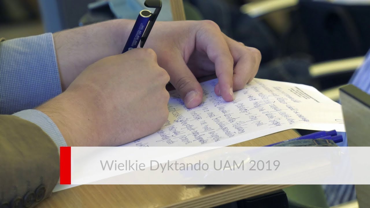 Wielkie Dyktando UAM 2019