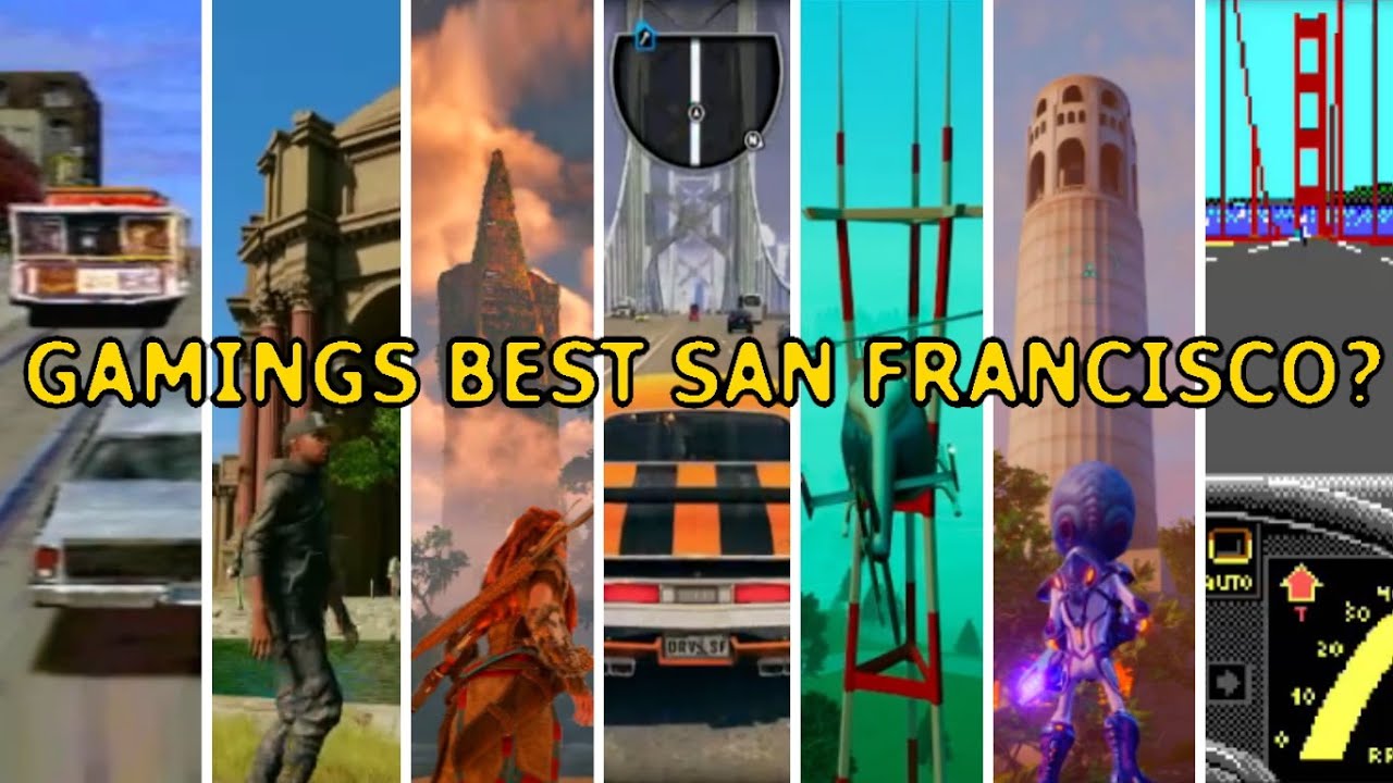 Comparing 10 Videogame San Franciscos
