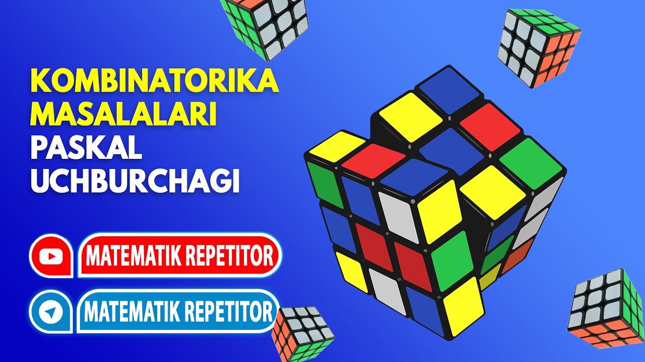 25. Kombinatorika masalalari. Paskal uchburchagi. Algebra 8 sinf