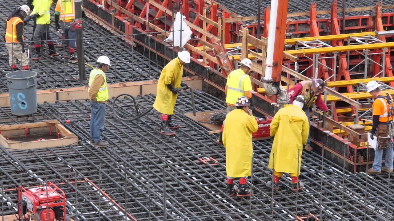 2014 Morley Construction Concrete Pour
