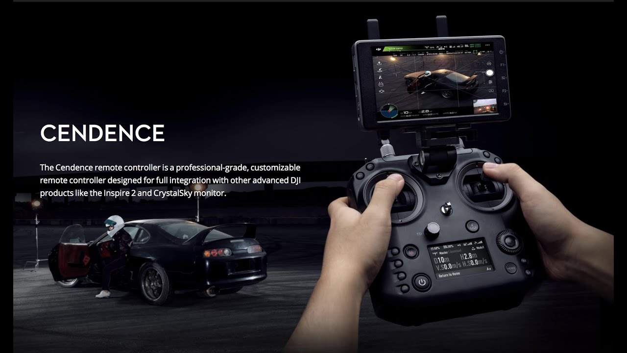 DJI Cendence Remote For Inspire 2 & M200 - New 2019 Complete Review and Features