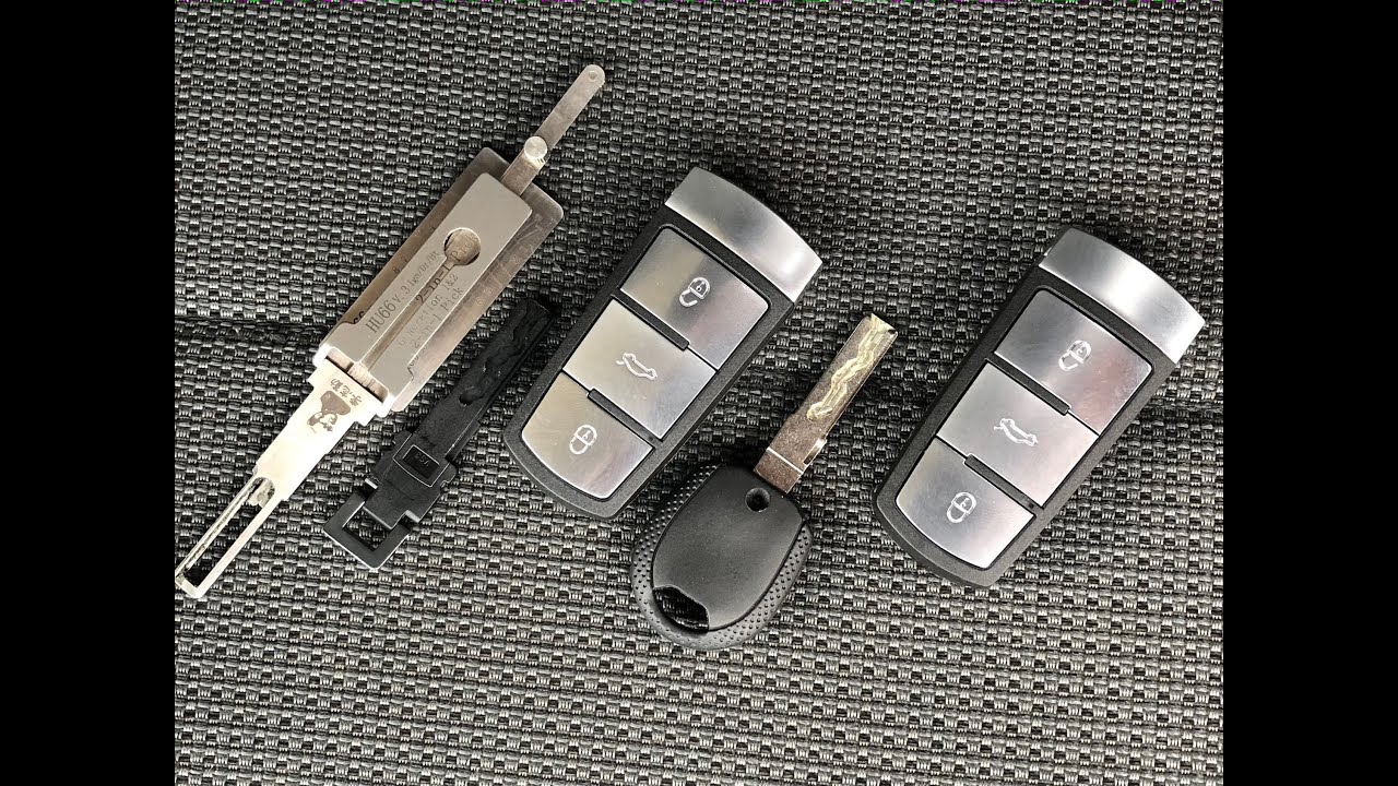 VW PASSAT 2011 Schlüssel verloren - lost keys - VVDI PROG - VVDI2 - HU66 Lishi