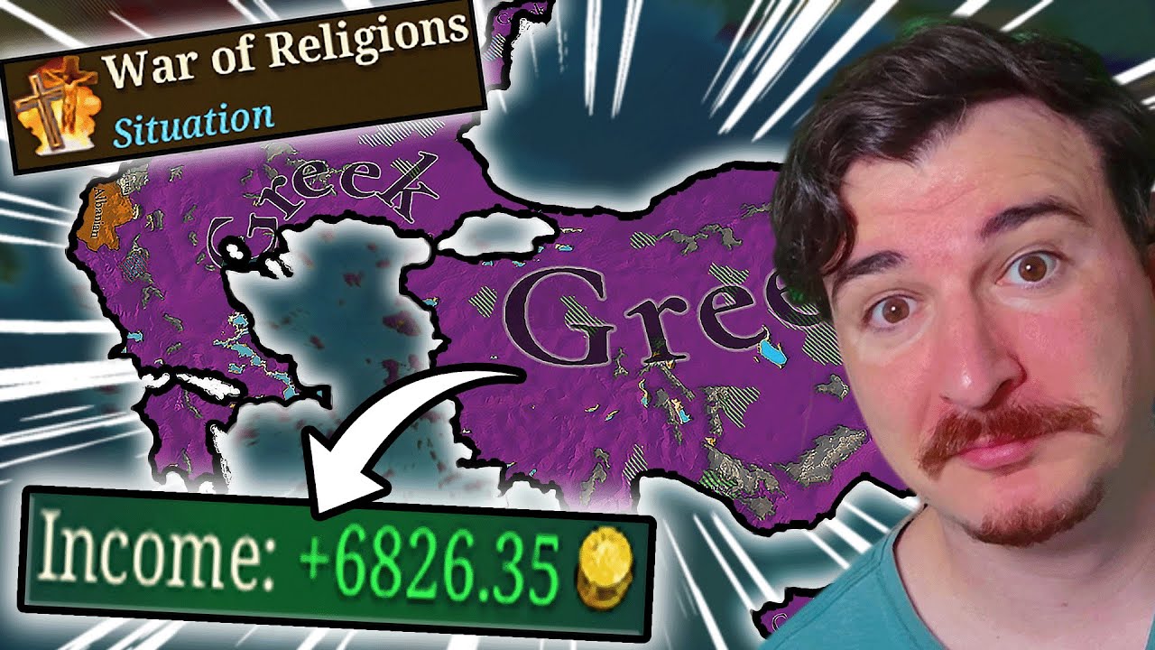 I PLAYED TALL as BYZANTIUM For 300 YEARS in EU5