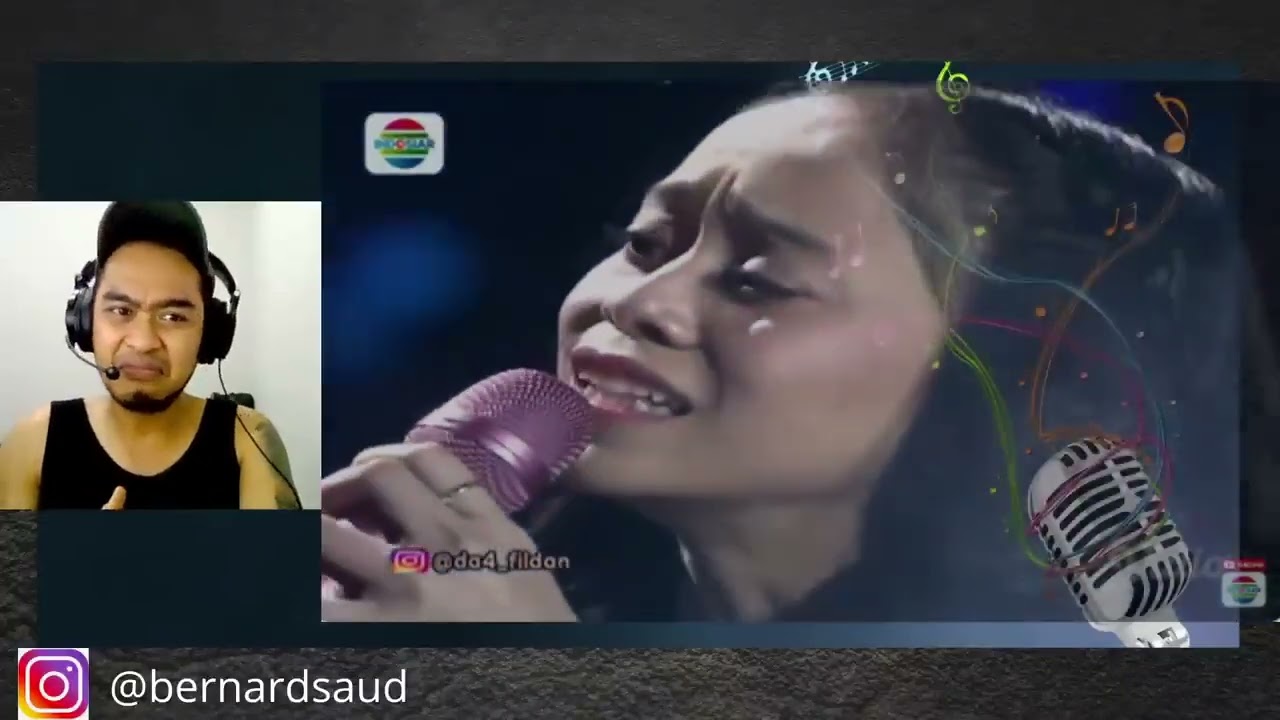 LESTI KEJORA & FILDAN - Gerimis Melanda Hati Konser Kemenangan DA ASIA 3 | SINGER REACTION