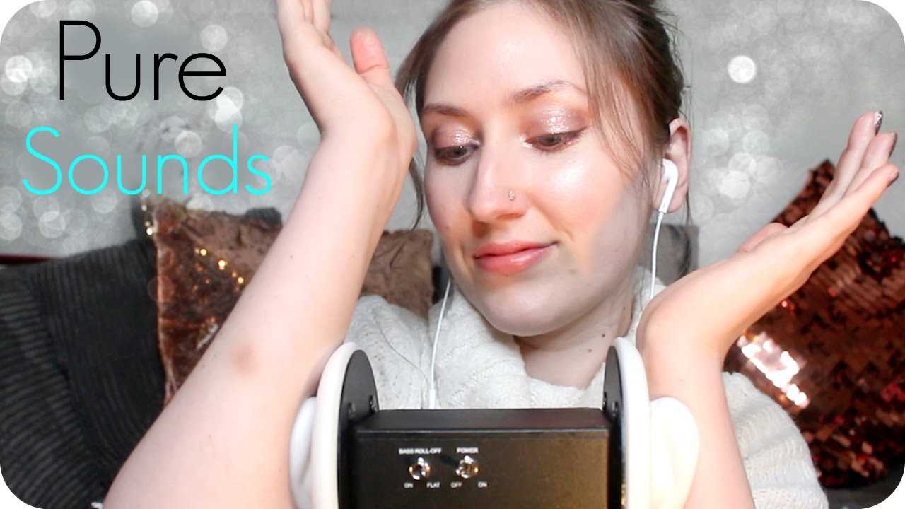 ASMR Lotion & Shaving Foam Ear Massage (NO TALKING) Rubbing, Stroking, Tapping - 2 Hour 3Dio Tingles