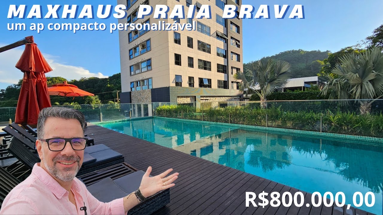 Maxhaus na Praia Brava, um compacto personalizável em um condomínio completo