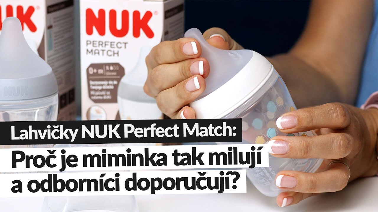 Kojenecká lahvička NUK Perfect Match | #nuk