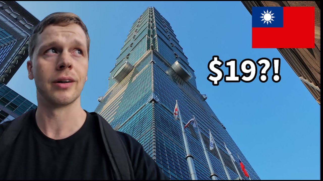 My First Time at Taiwan’s Tallest Building..Worth $19? 🇹🇼 (Taipei 101)