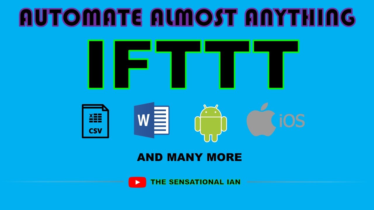 If This Then That (IFTTT) Complete Tutorial For Beginners