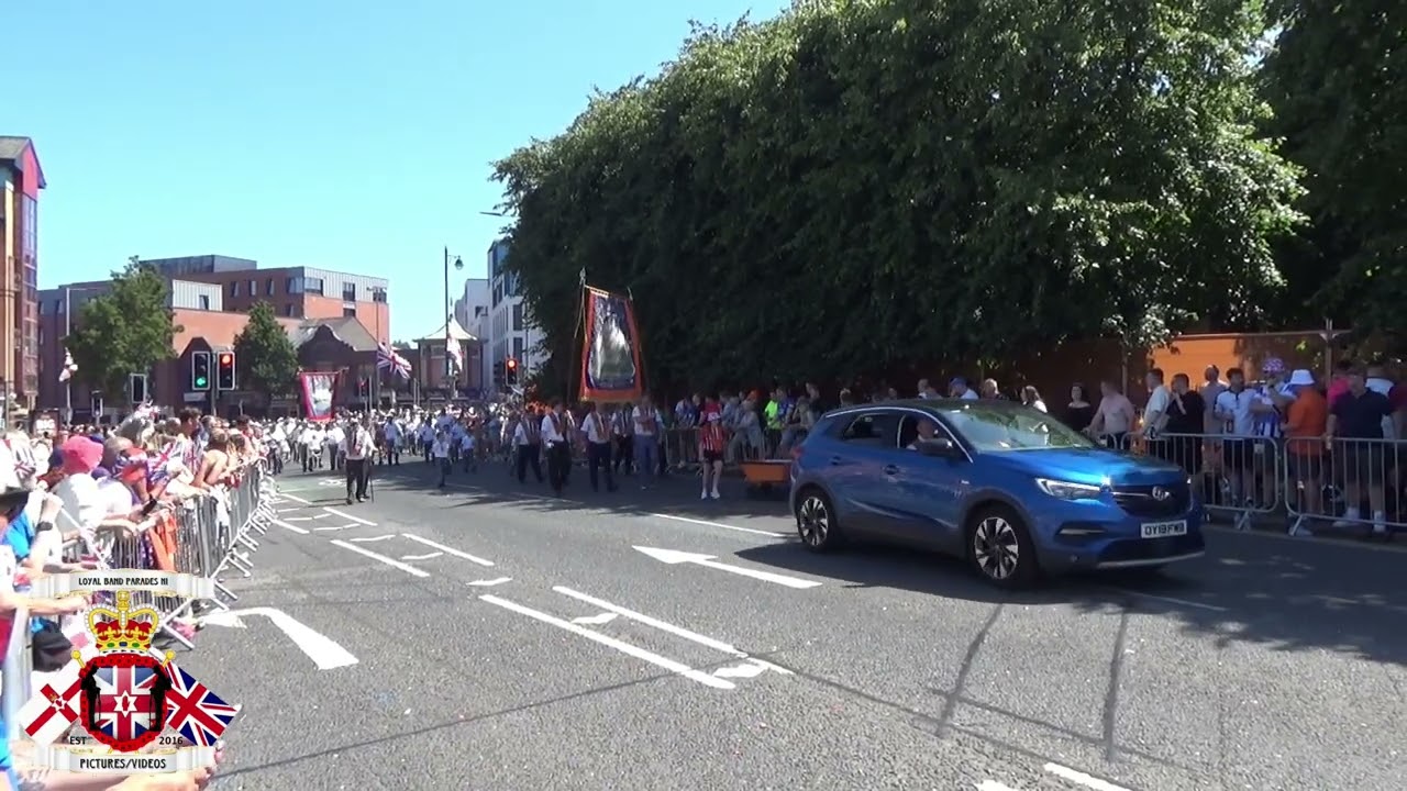 Tigers Bay Loyal FB @ 12th Of July in Belfast 2025
