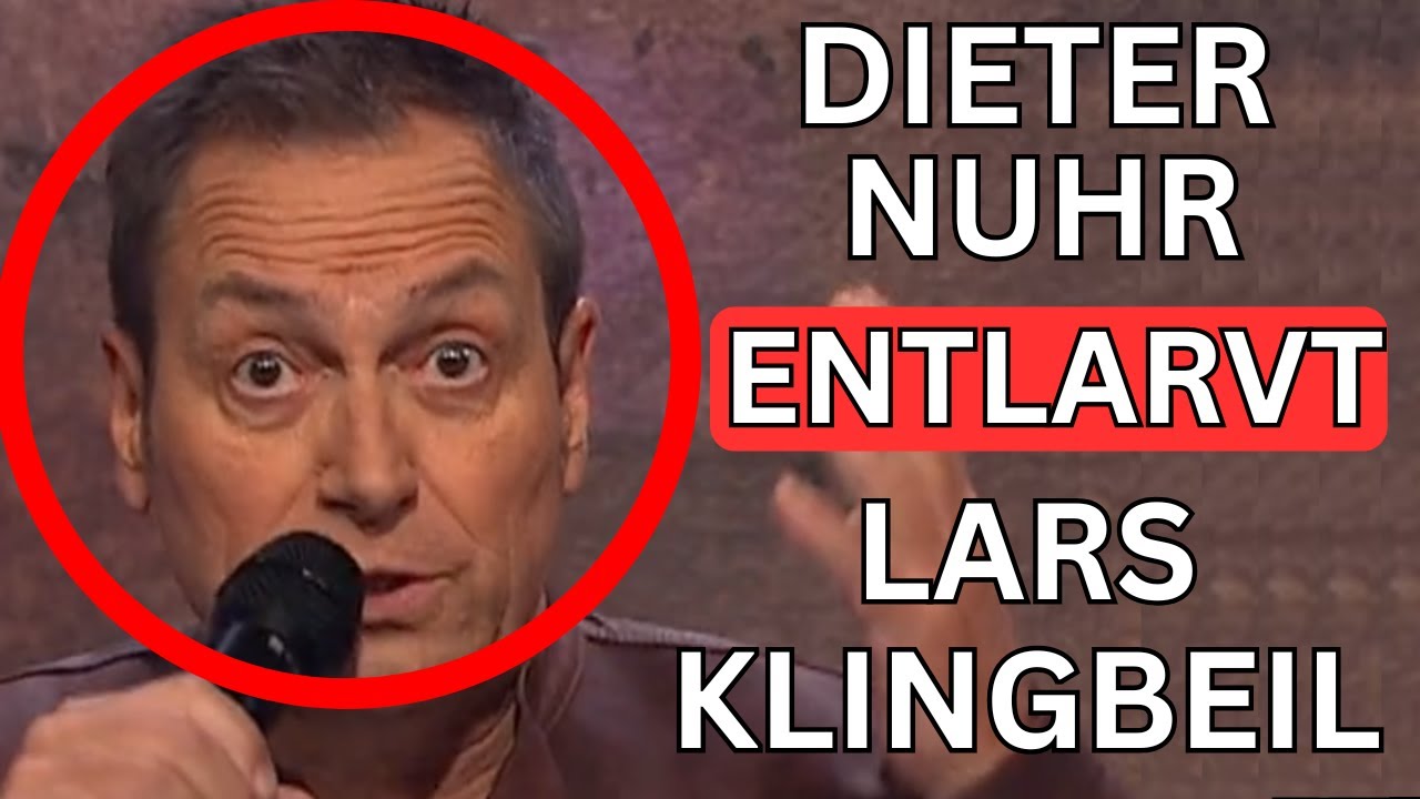 Dieter Nuhr ZERLEGT SPD und LARS KLINGBEIL LIVE