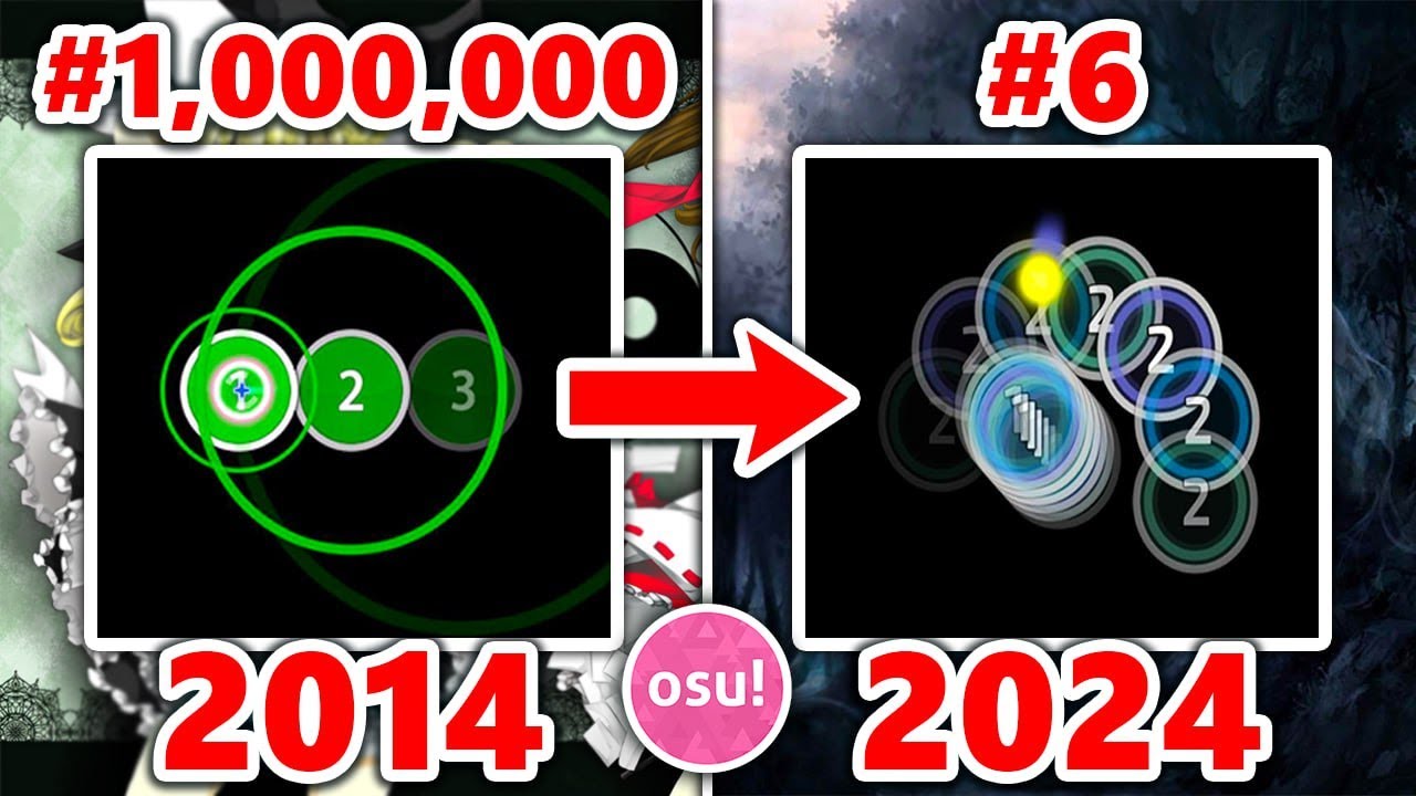 10 ЛЕТ В osu! 2014 ➜ 2024 [ПЕРЕЗАЛИВ]