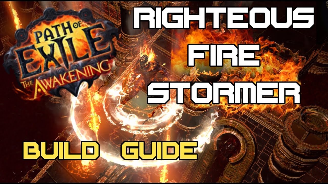 Path of Exile 2.1 - Righteous Fire Storm Build Guide - HC Beginner's Build