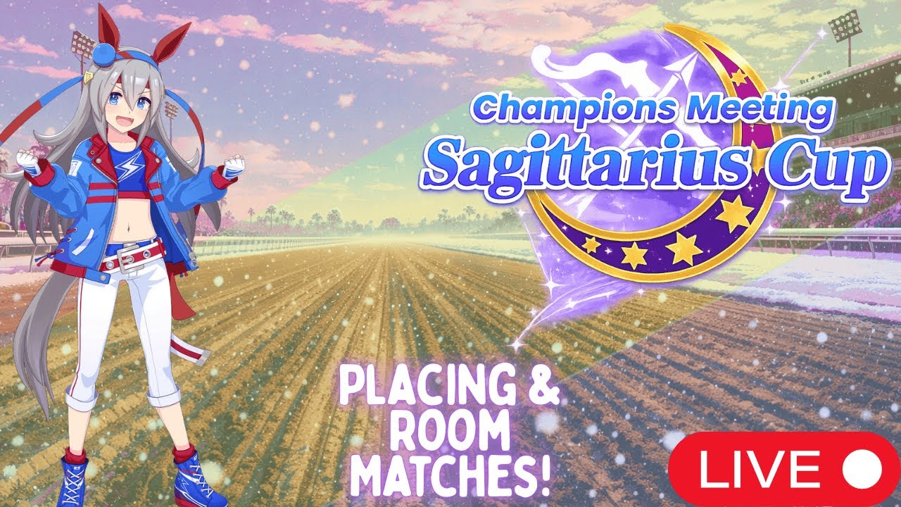 Sagittarius Cup Round 2 🔥 Room Matches & Career Grind LIVE! | Umamusume