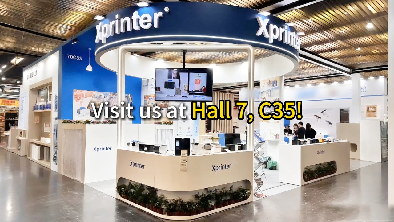 🔥 #EuroShop 2026 начался! #xprinter #retailtech #labelprinter #receiptprinter