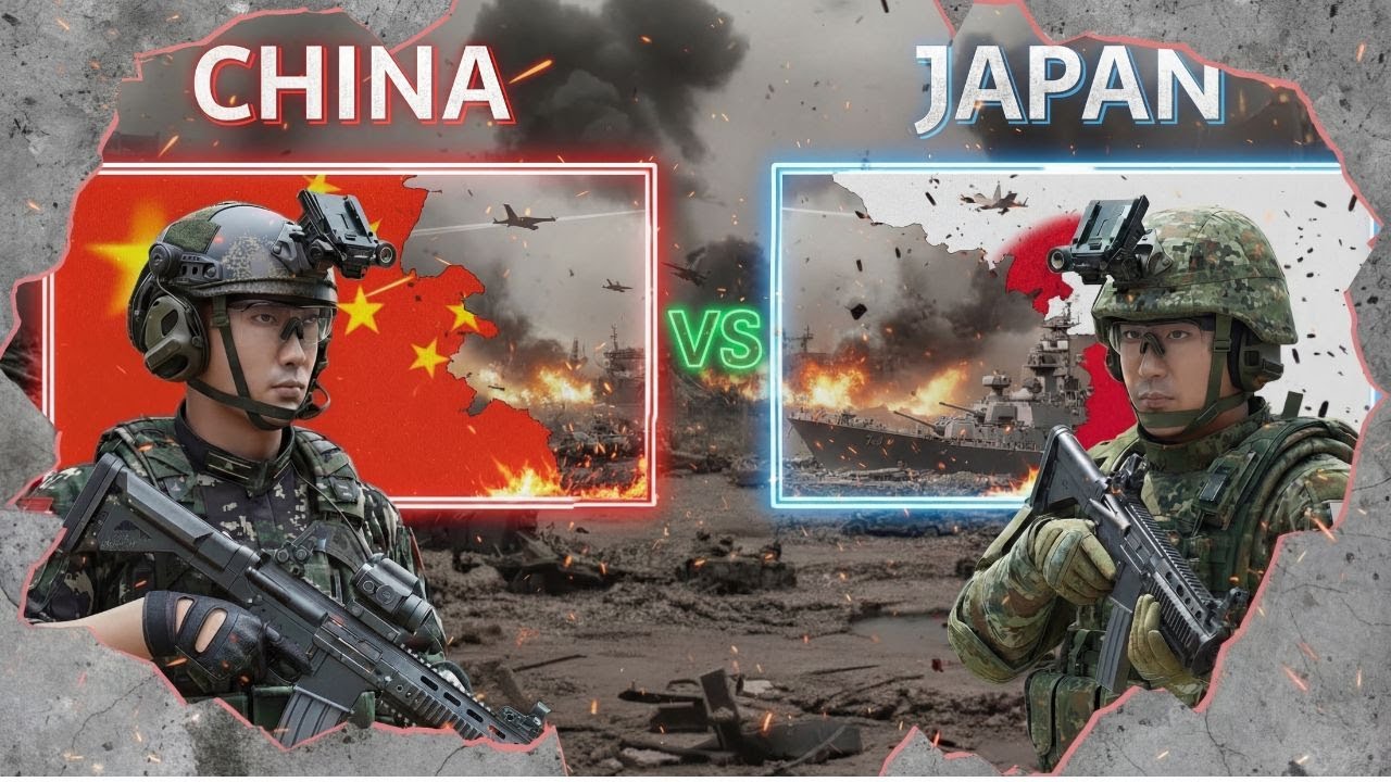 Every Military Asset of Japan and China Explained 2026 | China vs Japan Comparison 2026
