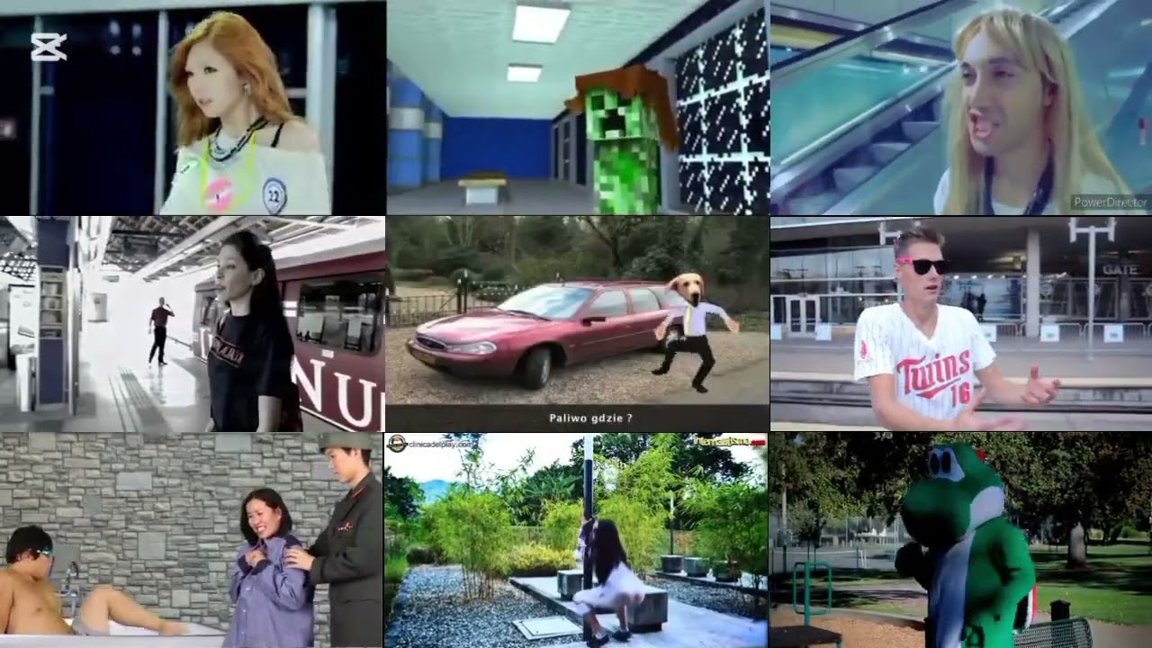 9 Gangnam Style requested by @FunkyPumpkin14