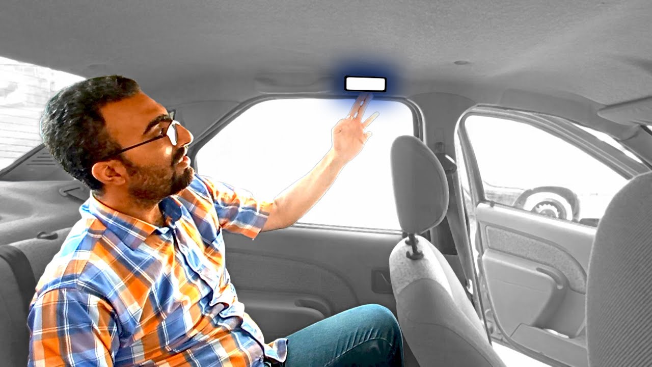 نصب چراغ سقف عقب تندر90 (چراغ سقف عقب ال90)Installing the rear roof light of Dacia Logan