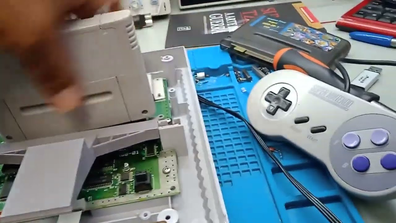 Método fácil para consertar qualquer snes!