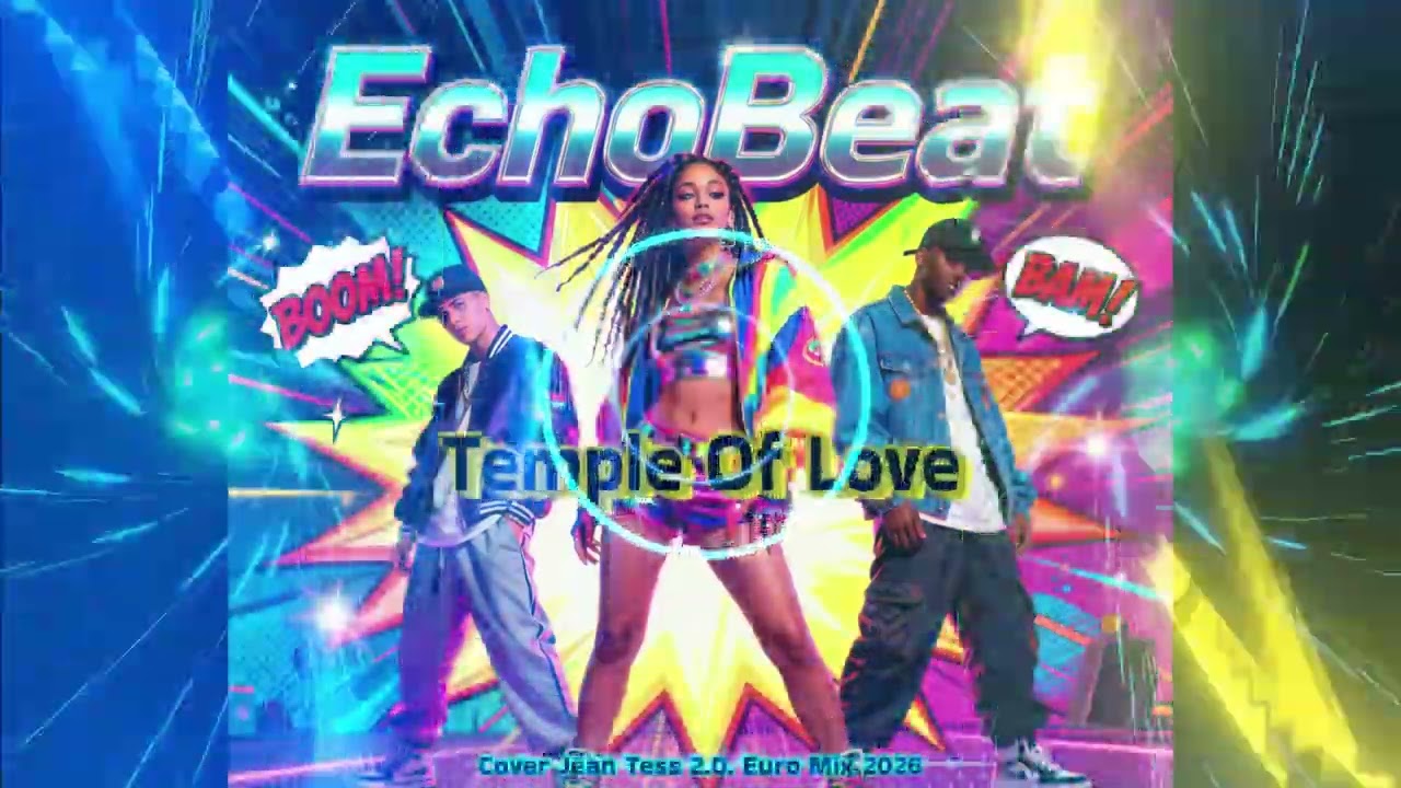 EchoBeat - Temple Of Love (Cover Jean Tess 2.0. Euro Mix 2026)