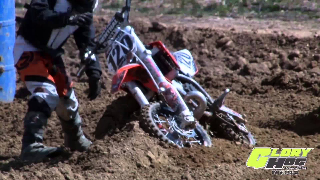 Loretta Lynn's Area Qualifier Highlights: 51cc 7-8 LIncoln Trail Motosports with Raw footage
